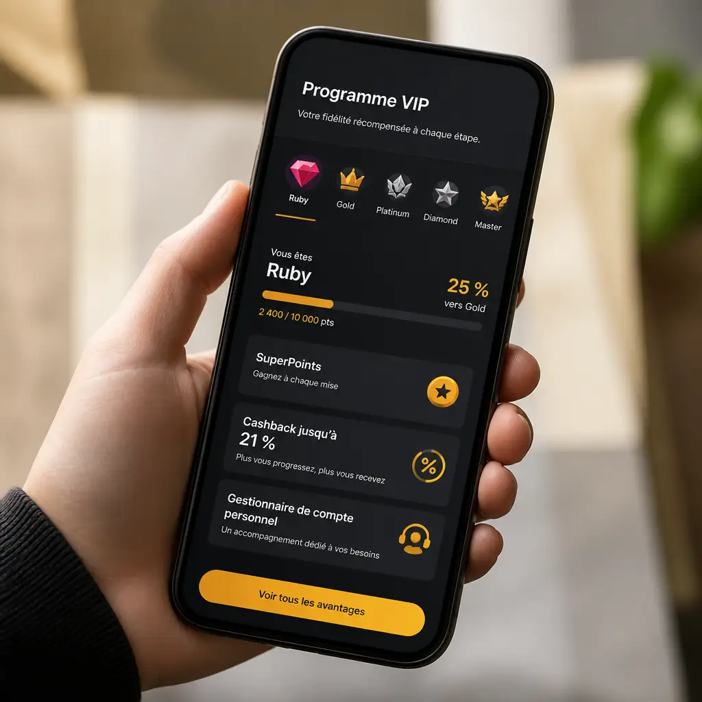 Programme VIP Casino Extra – Avantages Exclusifs visual guide for Casino Extra